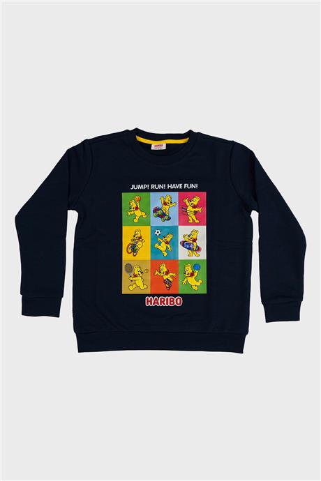 Haribo Erkek Çocuk Lacivert Sweatshirt