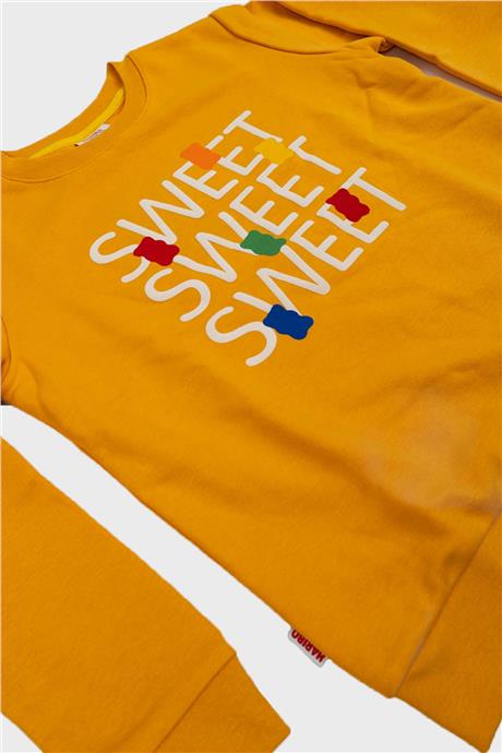 Haribo Kız Çocuk Somon Sweatshirt