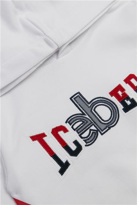 Iceberg Erkek Çocuk Beyaz Sweatshirt
