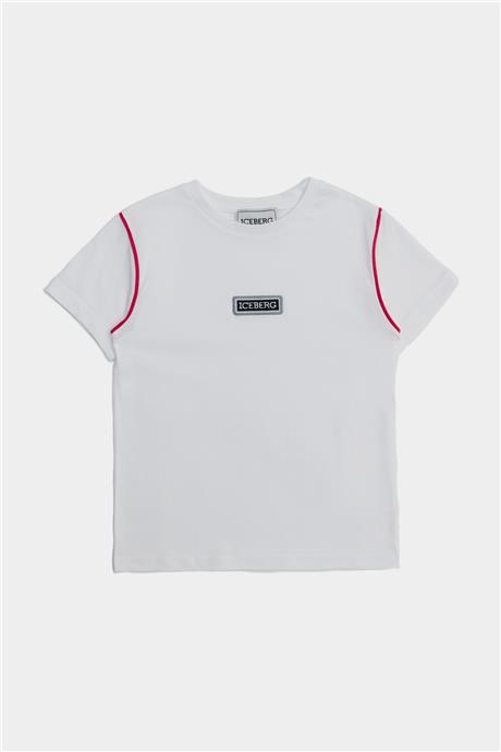 Iceberg Erkek Çocuk Beyaz T-Shirt