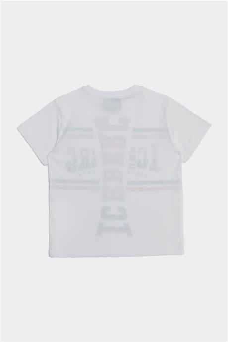Iceberg Erkek Çocuk Beyaz T-Shirt