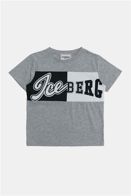 Iceberg Erkek Çocuk Gri T-Shirt