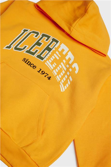 Iceberg Erkek Çocuk Oranj Sweatshirt