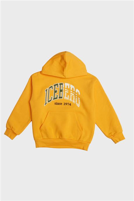 Iceberg Erkek Çocuk Oranj Sweatshirt