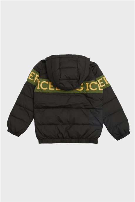 Iceberg Erkek Çocuk Siyah Mont