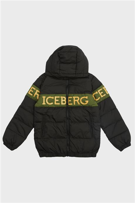Iceberg Erkek Çocuk Siyah Mont