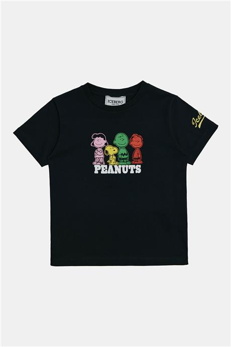 Iceberg Erkek Çocuk Siyah T-Shirt