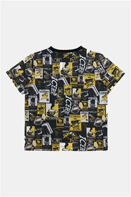 Iceberg Erkek Çocuk Siyah T-Shirt