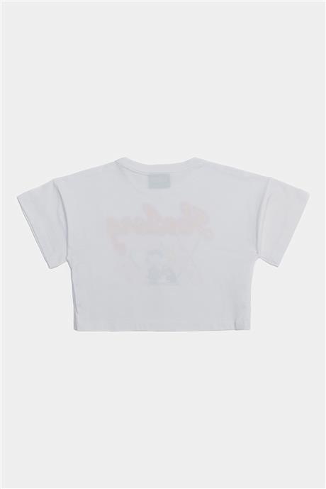 Iceberg Kız Çocuk Beyaz T-Shirt