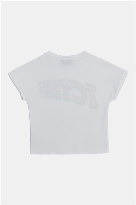 Iceberg Kız Çocuk Beyaz T-Shirt