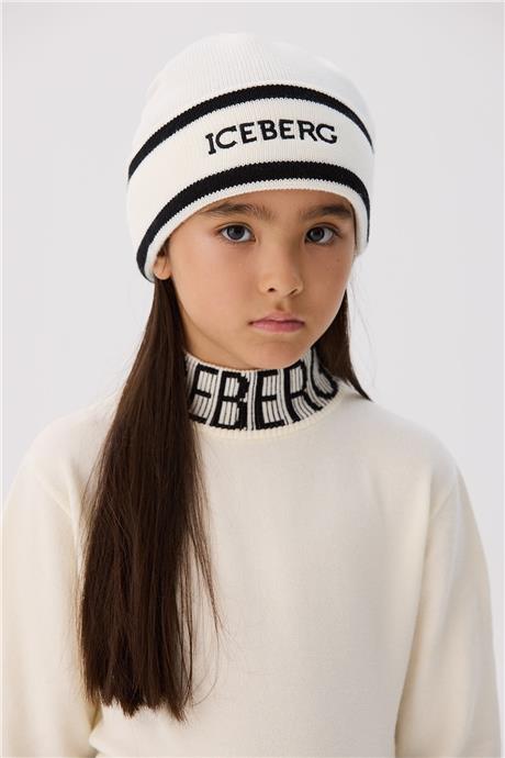 Iceberg Kız Çocuk Kırık Beyaz Bere
