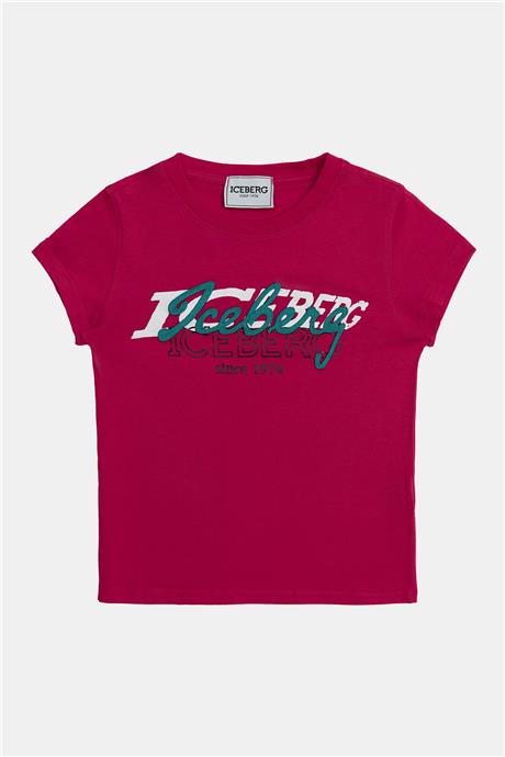 Iceberg Kız Çocuk Kırmızı T-Shirt