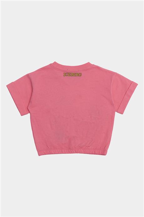 Iceberg Kız Çocuk Pembe T-Shirt