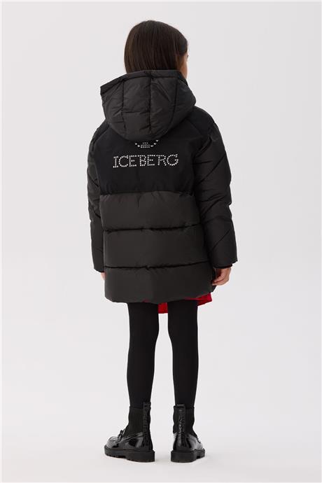 Iceberg Kız Çocuk Siyah Mont