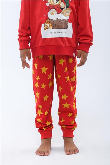 Katia & Bony Kız Çocuk Kırmızı Pijama Altı