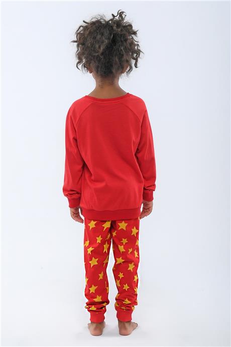 Katia & Bony Kız Çocuk Kırmızı Pijama Üstü