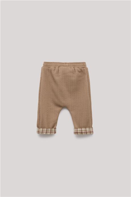 Layette Erkek Bebek Bej Eşofman Altı
