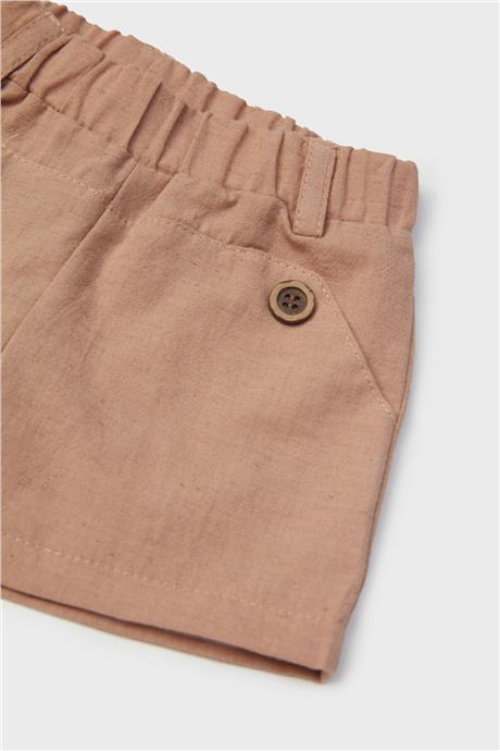 Layette Erkek Bebek Bej Şort