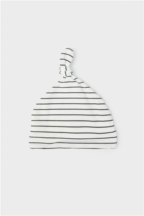 Layette Erkek Bebek Çizgili Bere