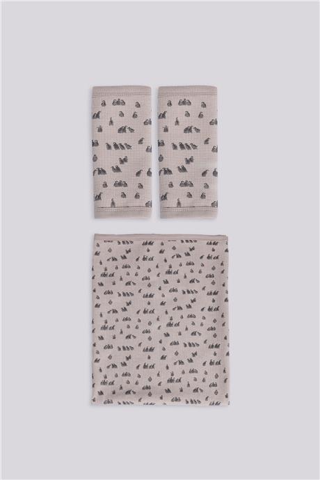Layette Erkek Bebek Desenli Battaniye TakımıLayette Erkek Bebek Desenli Battaniye Takımı