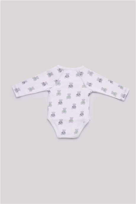 Layette Erkek Bebek Desenli Body