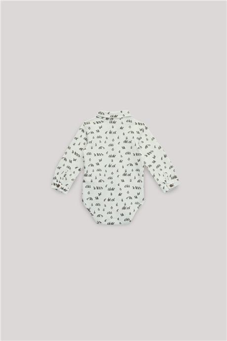 Layette Erkek Bebek Desenli Body
