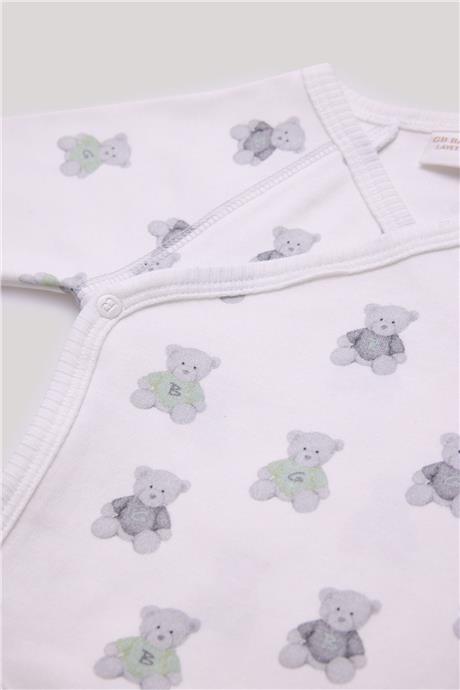 Layette Erkek Bebek Desenli Body