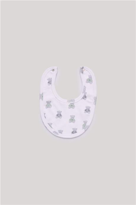 Layette Erkek Bebek Desenli Önlük