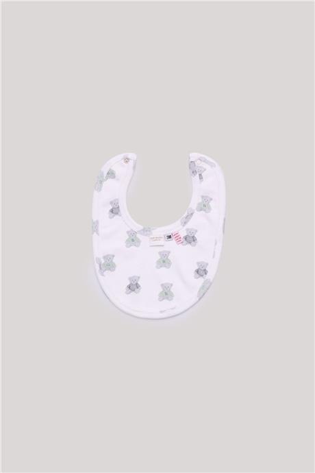 Layette Erkek Bebek Desenli Önlük