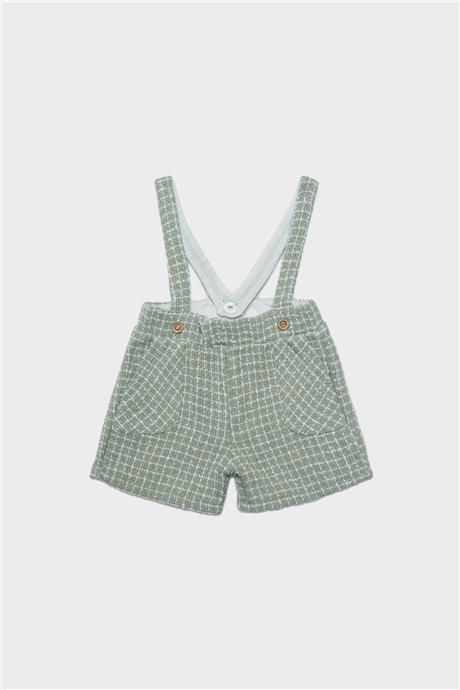 Layette Erkek Bebek Desenli Salopet