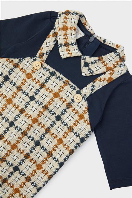 Layette Erkek Bebek Desenli Tulum