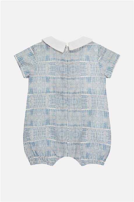Layette Erkek Bebek Desenli Tulum
