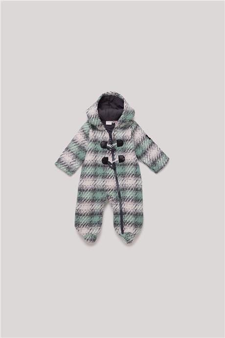 Layette Erkek Bebek Desenli Tulum