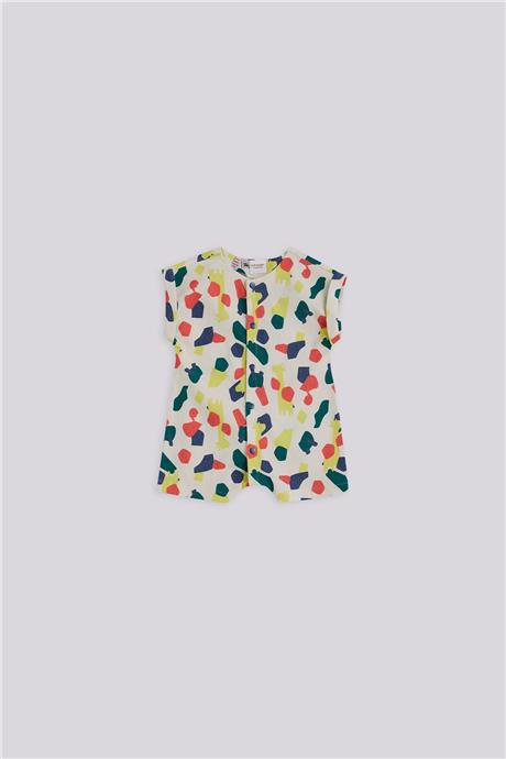 Layette Erkek Bebek Desenli TulumLayette Erkek Bebek Desenli Tulum