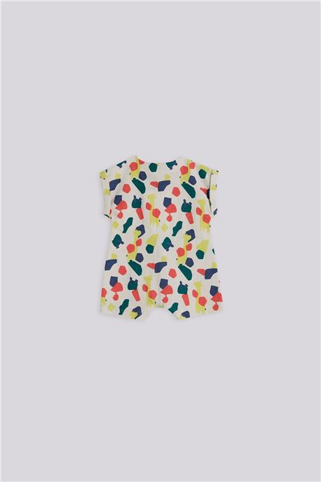 Layette Erkek Bebek Desenli TulumLayette Erkek Bebek Desenli Tulum