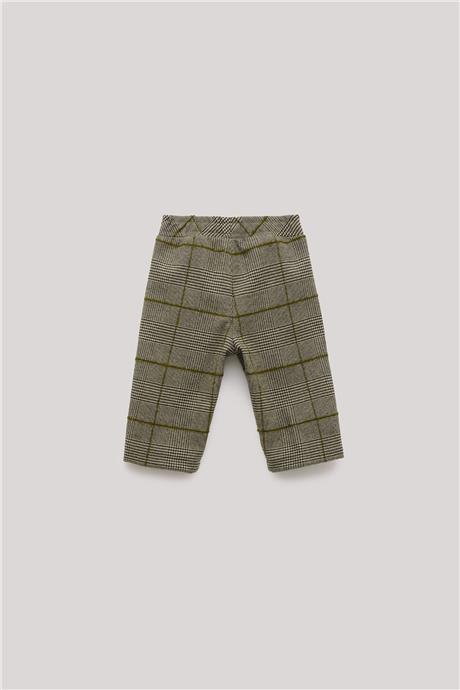 Layette Erkek Bebek Ekose Pantolon