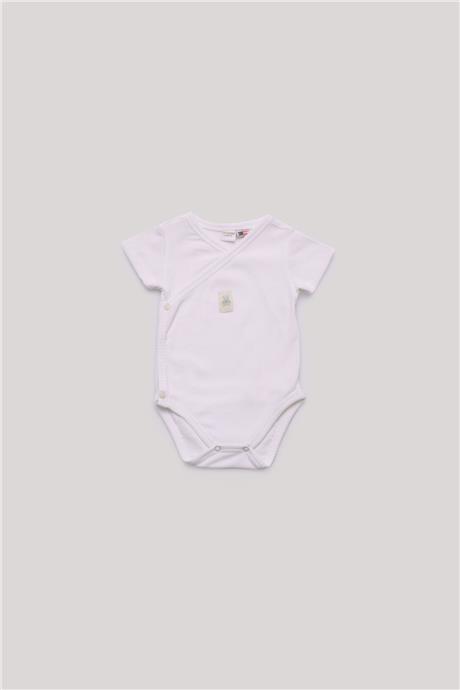 Layette Erkek Bebek Ekru Body