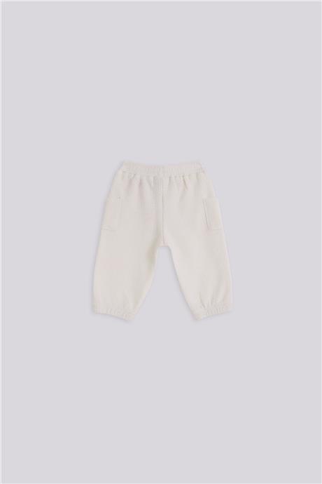 Layette Erkek Bebek Ekru Eşofman AltıLayette Erkek Bebek Ekru Eşofman Altı