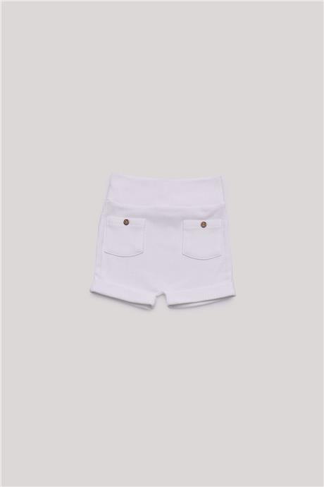 Layette Erkek Bebek Ekru Şort