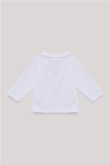 Layette Erkek Bebek Ekru T-Shirt
