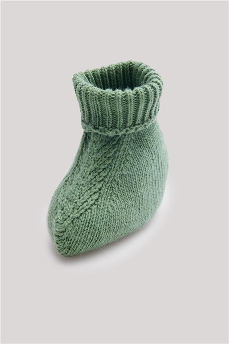 Layette Erkek Bebek Gri Patik