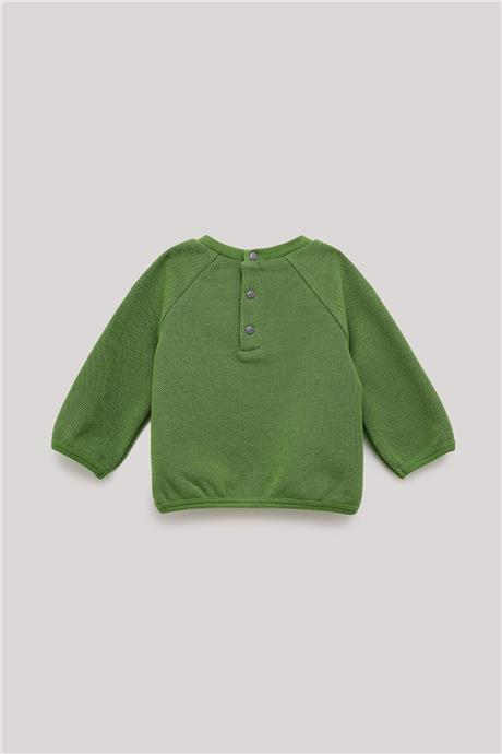 Layette Erkek Bebek Haki Sweatshirt