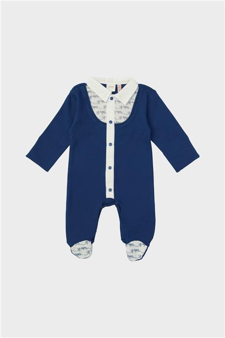 Layette Erkek Bebek Lacivert Hastane Çıkışı
