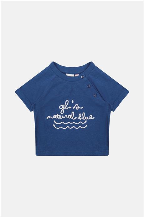 Layette Erkek Bebek Lacivert Tshirt