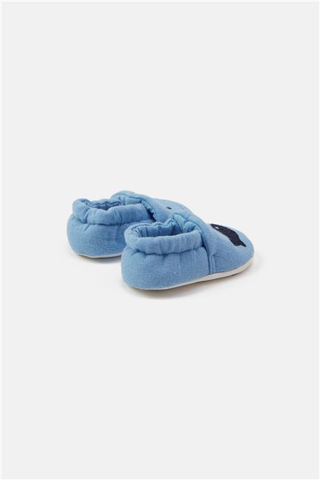 Layette Erkek Bebek Mavi Patik