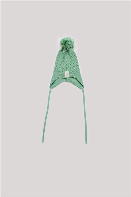 Layette Erkek Bebek Yeşil Bere