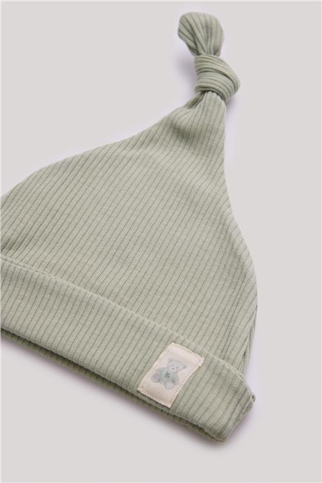 Layette Erkek Bebek Yeşil Bere