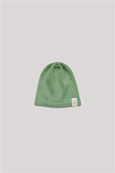 Layette Erkek Bebek Yeşil Bere