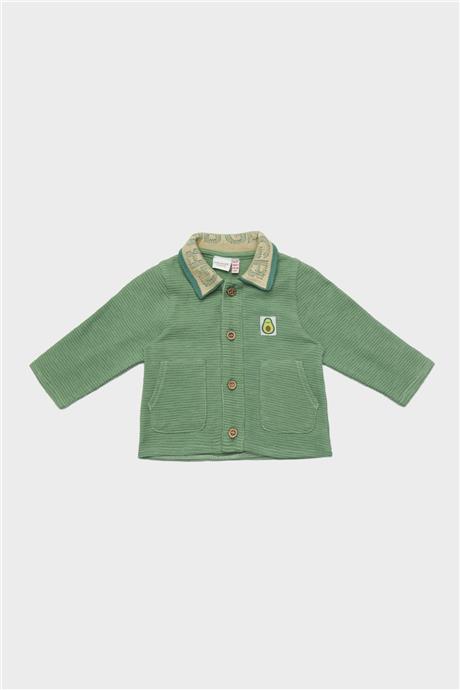 Layette Erkek Bebek Yeşil Ceket