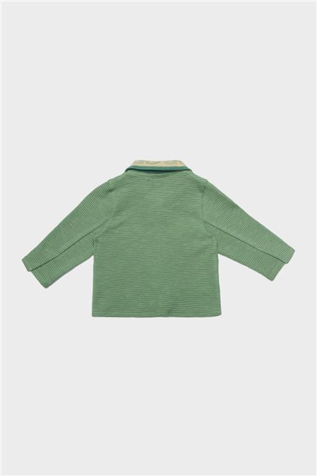 Layette Erkek Bebek Yeşil Ceket